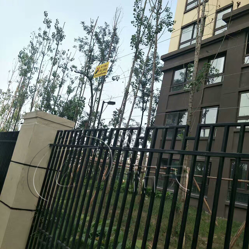 重慶昕暉?香緹時光小區電子圍欄案例圖